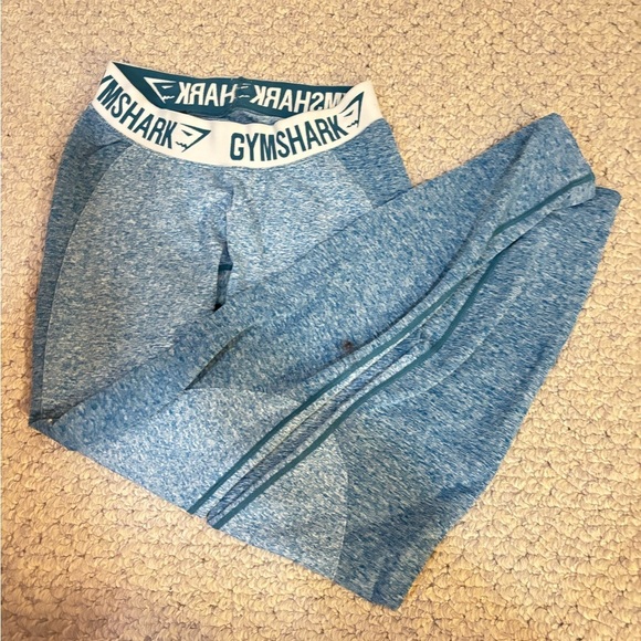 Gymshark Pants - Gymshark Blue Seamless Leggings – Size S/M